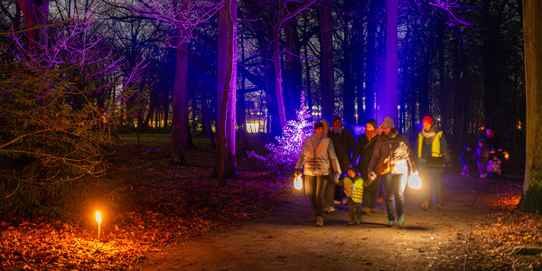 Wandeling door park Sorghvliedt